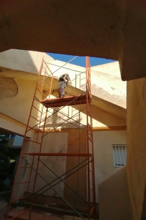 proceso de reparación estructural de las escaleras externas de una comunidad de vecinos por empresa MDS