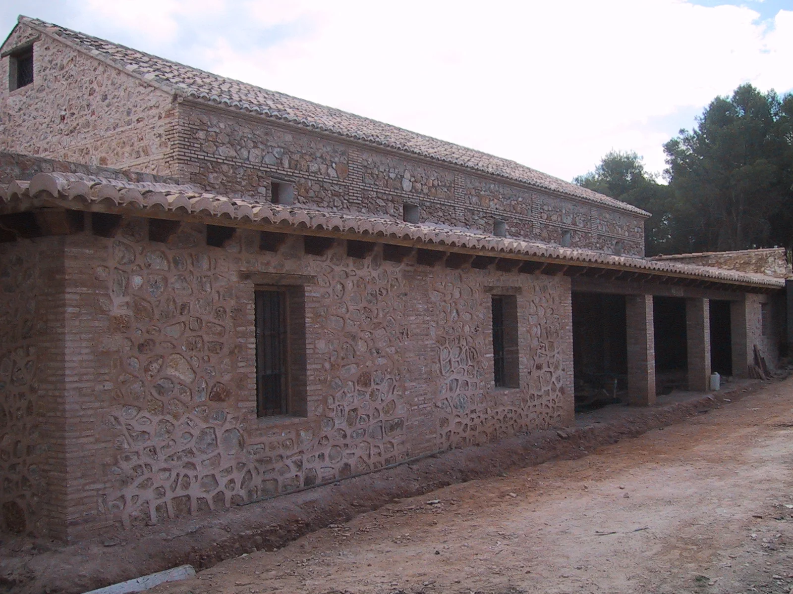 Edificio de piedra restaurado